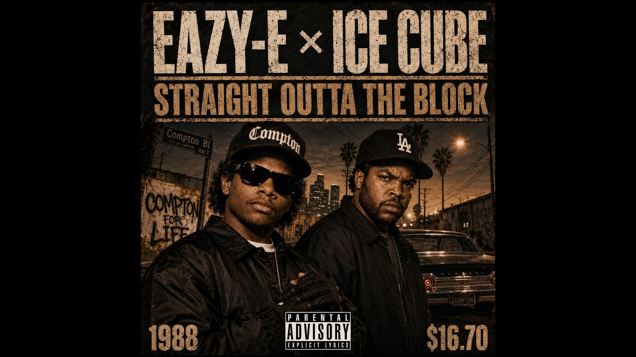 CB4 g-rap Eazy-E Ice Cube g-funk ポップガン Eazy-E & Ice Cube Greatest Hits (1987–1995) | West Coast Hip-Hop
