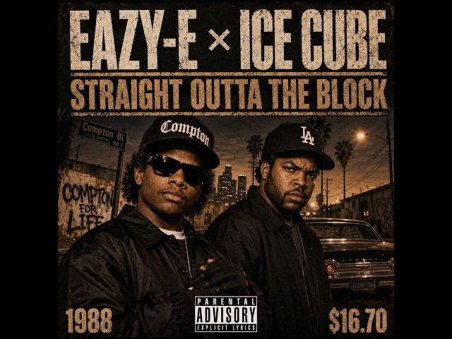 Eazy-E & Ice Cube Greatest Hits (1987–1995) | West Coast Hip-Hop
