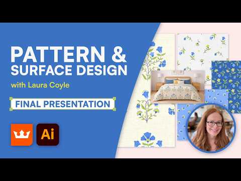 Final Presentation: How to present pattern designs for portfolio and production in Adobe Illustrator
