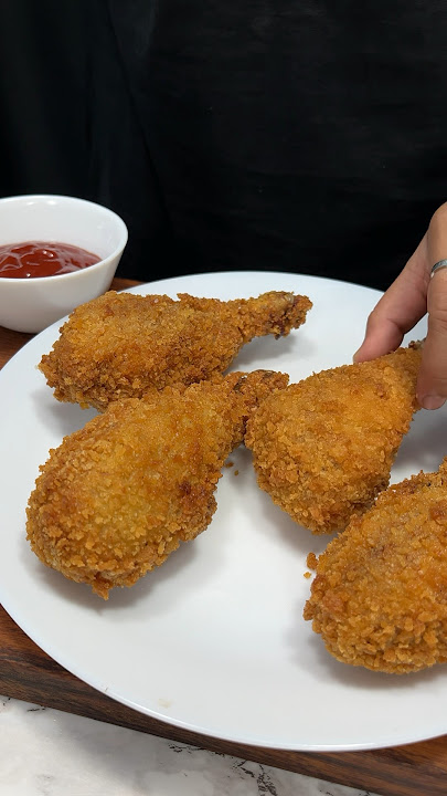Crispy Chicken Fry ASMR Cooking #shorts #crunchytreats #asmr #food #nonveg #chicken