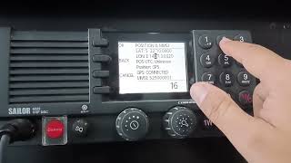 DSC Distress Alert Sailor VHF 6222