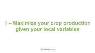 Harvest Profit Software Demo + Farm Business Best Practices
