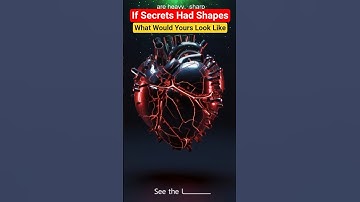 If Secrets Had Shapes — What Would Yours Look Like #artificialintelligence #universe