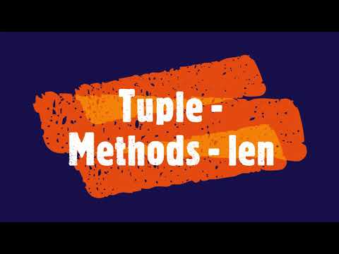 PYTHON - Tuple - Methods - len #PythonTips #viral #viralvideo #videos #video #tuple #tuples #loop