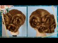 Easy Braid Hairstyle For Girls | Updo Hairstyles | Low Bun | Alkalmi Frizurák