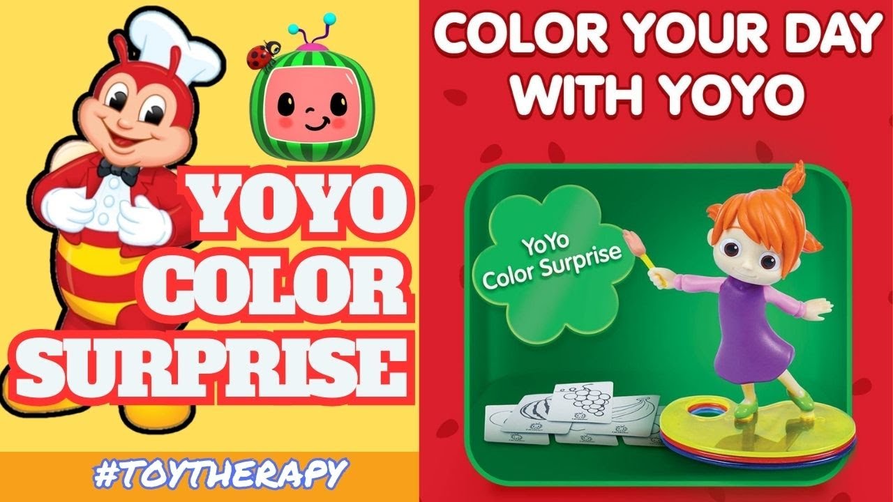 Unboxing Yoyo Color Surprise Play and Learn Collectibles from