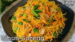 Bihun Goreng simple | Resep bihun goreng sederhana