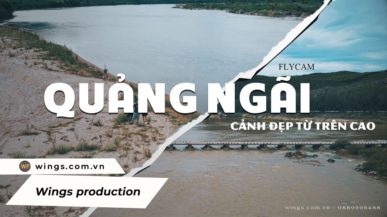 Cảnh đẹp quê hương Quảng Ngãi - Flycam (Bài hát: Hoàng Cúc, ST: Lê Trần  Nguyễn) - YouTube