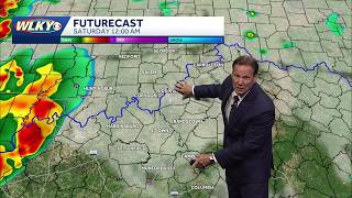 Impact weather holds on for much of the weekend