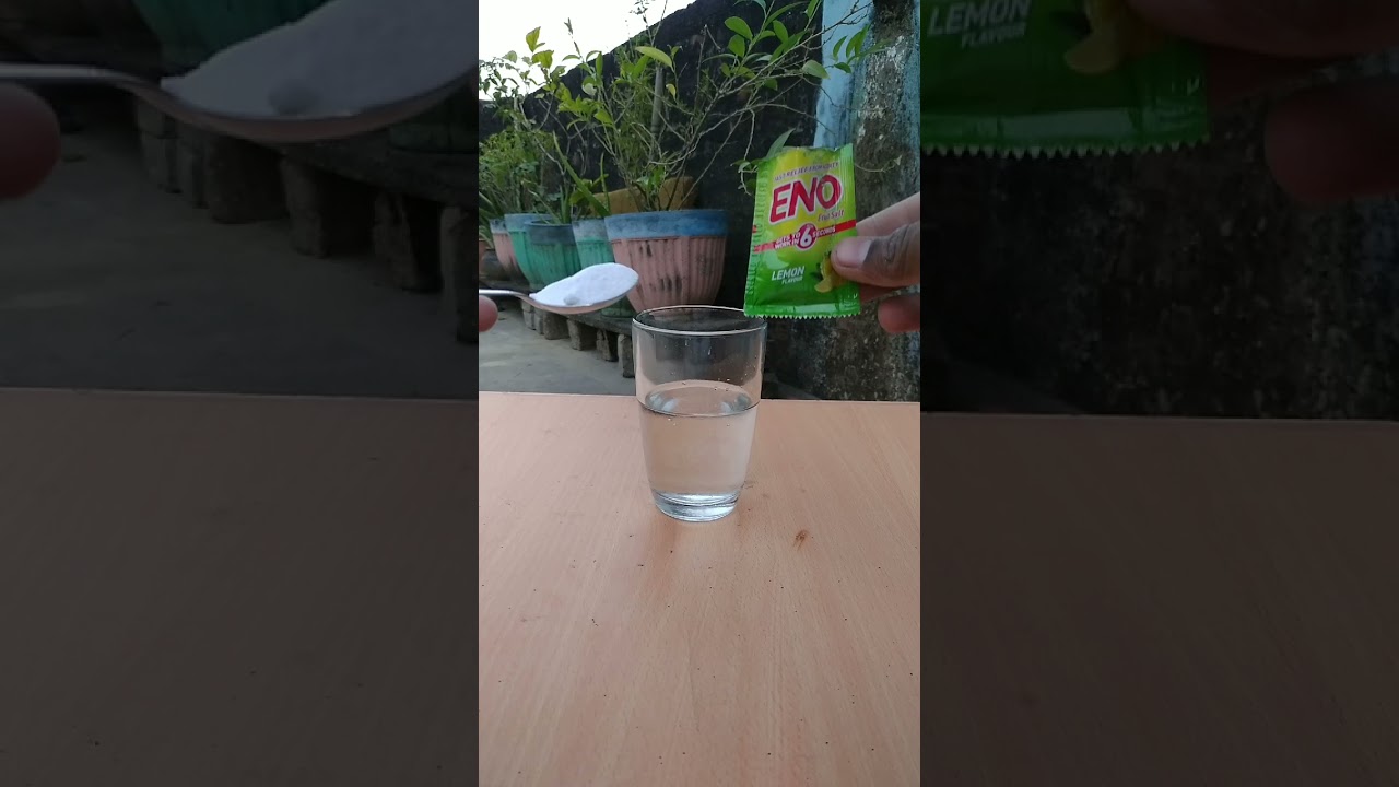 Vinegar vs eno+baking soda || easy experiment do at home ||