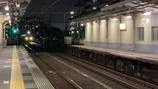 JR阪和線特急くろしお25号和歌山行き通過シーン