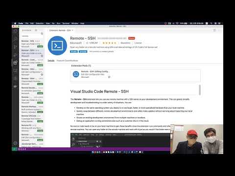 Connecting to a remote server with VSCode