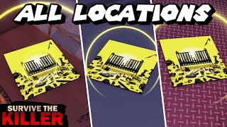 EVERY Lost Album Location In Survive The Killer