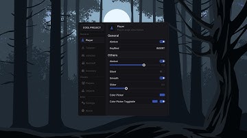 Dear ImGui Menu Design