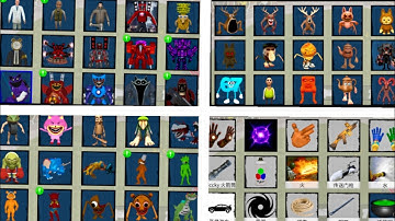 Sandbox Nextbots in Playground Mod Added New Update Italian Brainrot VS 99 Night Forest Deer 