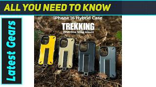 NESTOUT TREKKING iPhone 16 Case: Rugged Powerhouse for Adventure!
