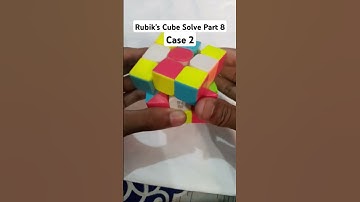 How to solve last layer Edge piece || #trending #shortsfeed #viralvideo #rubikscube #solve #new #fun