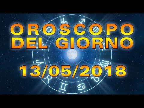 Video: Oroscopo 13 Maggio