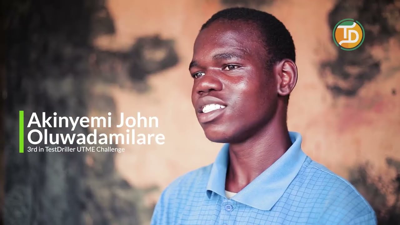 How Akinyemi John scored 339 in 2023 UTME: 3rd Place 2023 UTME Challenge