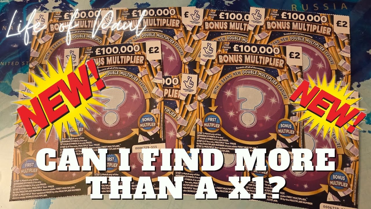 Hello Bonus Multiplier — совершенно новые лотерейные скретч-карты номиналом 2 фунта стерлингов.