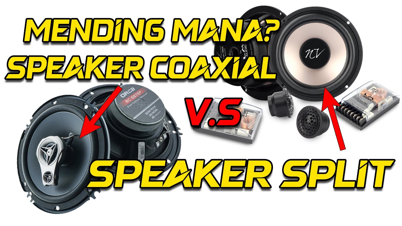Perbedaan Speaker Coaxial & Speaker Split 2 Way / 3 Way. Awas Salah Pilih! Sugati Project Eps. 19