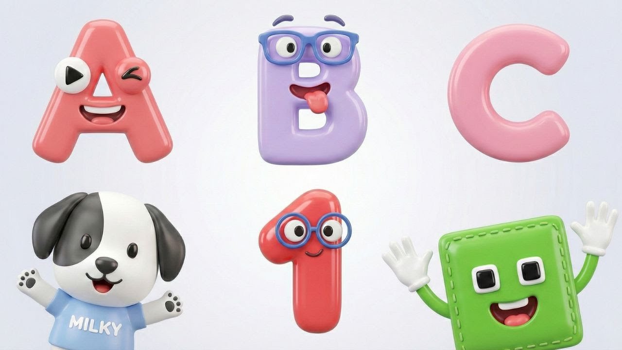 Best Early Learning for Toddlers: ABC Phonics, Identifying Colors, Shapes, and Counting Numbers