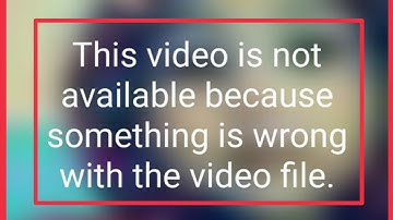 Whatsapp Status View Problem | Fix This video is not available & something is wrong with video file