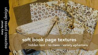 Soft Book Page Textures - Espresso Press Design screenshot 1