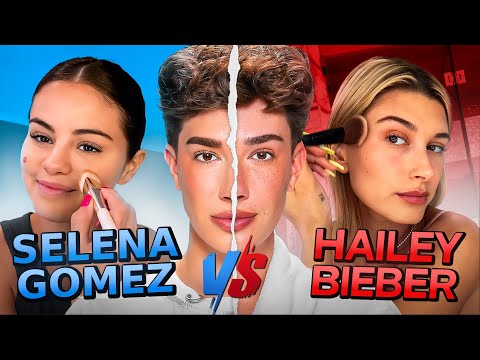 James Charles style beauty makeup tutorial thumbnail example 4 - Viral YouTube thumbnail design