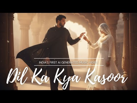 India’s First AI-Generated Music Video | Dil Ka Kya Kasoor | Official AI Song 2025 #viral #tech #ai