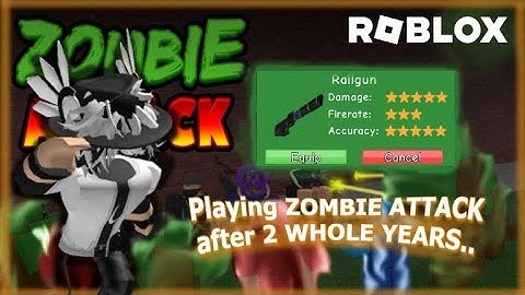 I played ZOMBIE ATTACK for the FIRST TIME in 2 YEARS!