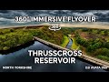 360° Immersive Flyover: Thruscross Reservoir, North Yorkshire | DJI Avata 360