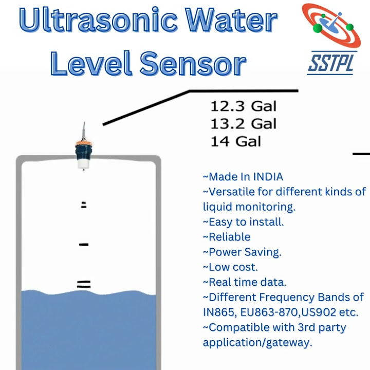 Ultrasonic Water Level Sensor.mp4 - YouTube