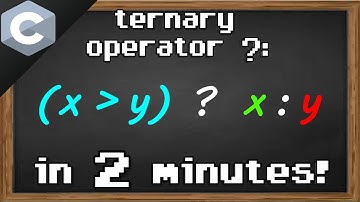 C ternary operator ❓