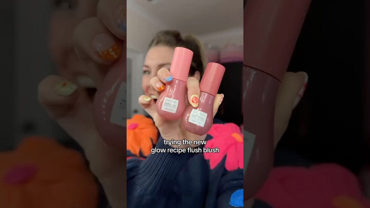 glow recipe flush blush! ⭐️💖 eeek so excited 