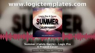 Summer Calvin Harris Logic Pro X Cover Song Template