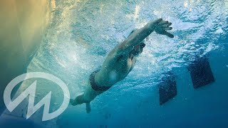 Continuous Swimming with Ben Hoffman in a Master Spas