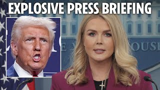'Masterclass' moments from Trump Press Secretary Karoline Leavitt in 1st White House briefing