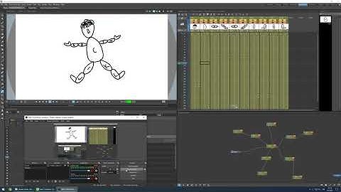Testing Skeleton Tool | OpenToonz