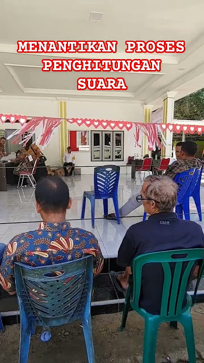 Penghitungan Suara Pemilihan Presiden: Suasana Mendebarkan Menyelimuti#Pemilu #Presiden #Demokrasi
