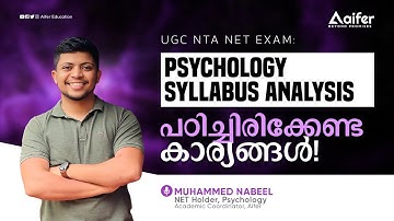 UGC NET Psychology Syllabus Analysis | Preparation Tips | Aifer Education