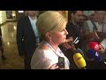 Predsjednica Kolinda Grabar-Kitarović nakon posjete Vatrenima