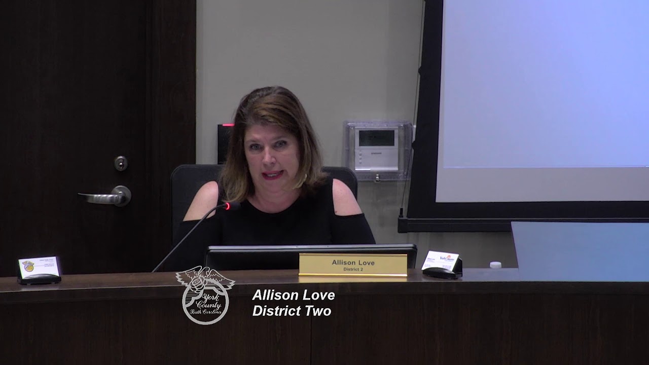 York County Council Meeting 12/2/2019 YouTube