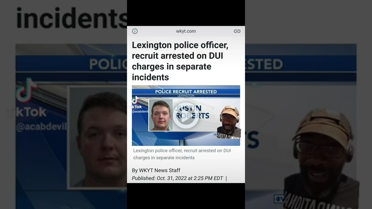 Lexington Police in Kentucky down bad right now. #kentucky #shorts #acabdevil #fba #bruh #downbad