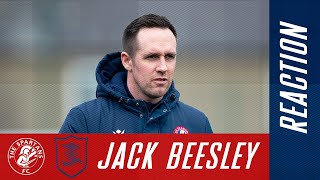 Jack Beesley shares his thoughts as Spartans secure Scottish Gas Scottish Cup Semi-Final slot