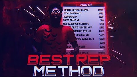 Best Rep Method In NBA 2K19 !!😱 100K+ XP Every Game !!🔥 Fastest Way To Rep Up !!
