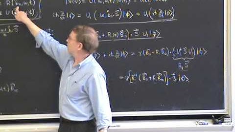 PHYS 221A 2010:10:25   Lec 24   Orbital Angular Momentum and Spherical Harmonics