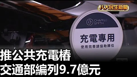 交通部編列9.7億元 推公共充電樁 |【民生八方事】| 2023061406 @gtvnews27 - 天天要聞