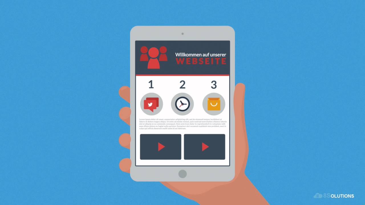 Wordpress, CMS, Magento, was ist Webhosting? 8SOLUTIONS.de erklärt Webhosting in 2 1/2 Minuten.