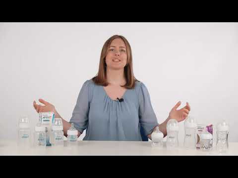 Видео: Philips Avent Natural Feeding Bottle Обзор